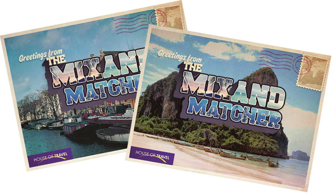 mixandmatcher postcards