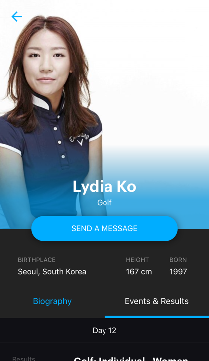 NZ Olympic Team App