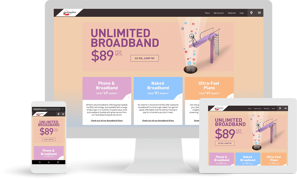 Slingshot Website