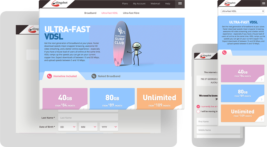 Slingshot Website