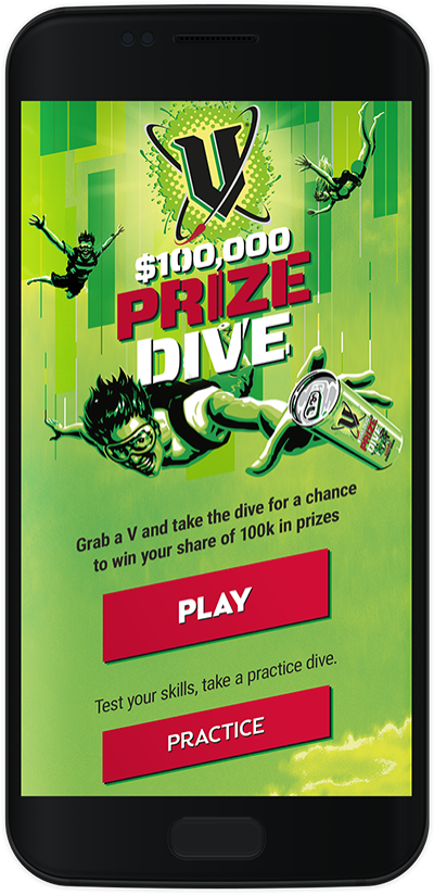 V Dive Mobile app