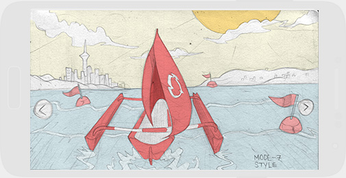 Vodafone sailing game