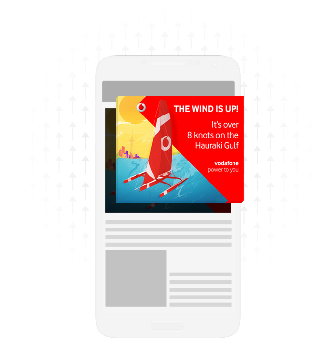 Vodafone sailing game