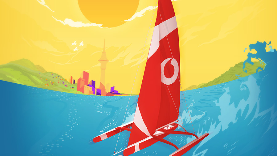 Vodafone Sailing